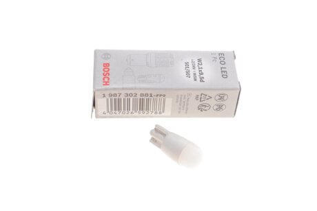 Лампа ECO LED WS, 12V, 1W, W2.1x9.5d BOSCH 1987302881