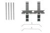 TOYOTA К-т установчий передн. гальм. колодок HILUX VII 2.5 D-4D 4WD 07-15, LAND CRUISER 80 4.2 TD 90-97, LAND CRUISER 90 3.4 i 24V 96-02 BOSCH 1987474485 (фото 2)