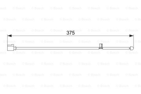 Датчик зносу гальмівних колодок BOSCH 1987474562