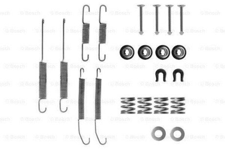 Комплект установки гальм. колод. NISSAN Almera 95- BOSCH 1987475131