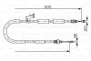 MAZDA трос ручного гальма задн. правий 3 03- BOSCH 1987482057 (фото 1)