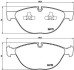 Комплект гальмівних колодок з 4 шт. дисків BREMBO P06058 (фото 1)