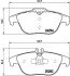 Комплект гальмівних колодок з 4 шт. дисків BREMBO P50104 (фото 1)