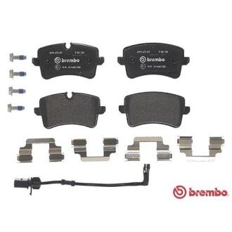 Комплект гальмівних колодок з 4 шт. дисків BREMBO P85150 (фото 1)