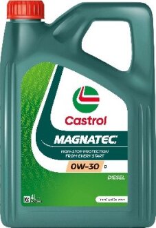 Олива моторна Ford Magnatec Professional D 0W-30, 4л. CASTROL 15F67B