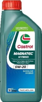 1л MAGNATEC HYBRID 0W-20 Олива синтетична двиг. API SP, ILSAC GF-6 CASTROL 15F872