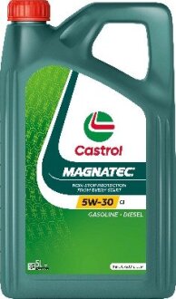 5л MAGNATEC STOP-START 5W-30 C3 Олива синт. ACEA C3, API SN, BMW Longlife-04, Renault RN0700 / RN0710, Fiat 9.55535-S3 CASTROL 15F927