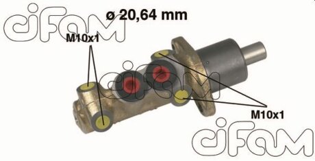 PEUGEOT головний гальмівний циліндр CITROEN,PEUGEOT,RENAULT 20.64 CIFAM 202-059