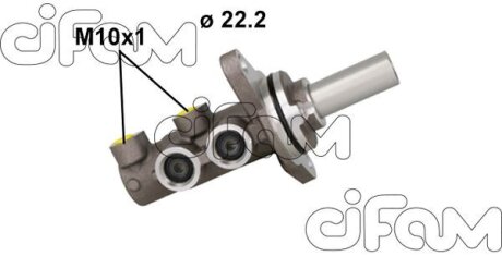 TOYOTA Головний гальм. циліндр RAV 4 2.0 06-, RAV 4 2.2 D 06- CIFAM 202-1165