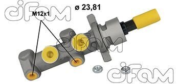 CITROEN Головний гальмівний циліндр C4 I (LC_) 1.6 04-, PEUGEOT 307 (3A/C) 1.6/2.0 00- CIFAM 202-426