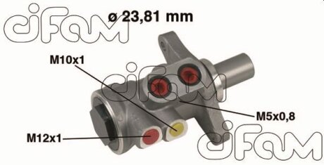 FORD Главный тормозной цилиндр с ABS Fiesta V,Fusion,Mazda 2 CIFAM 202-448