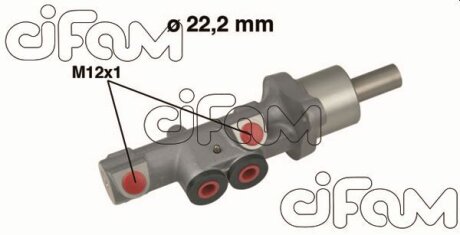 VW головний гальмівний циліндр Audi A3 03-12, SEAT ALTEA 04-,SKODA OCTAVIA III 04-06,CADDY III 04-06 (сист.ATE) CIFAM 202-534