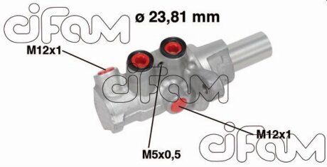 NISSAN головний гальмівний циліндр QASHQAI 07-13 CIFAM 202-749