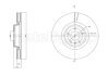 VW Гальмівний диск передній TOUAREG (CR7, RC8) 3.0 TSI 4motion 18-, AUDI A4 B9 (8W2, 8WC) 30 TDI 16-19 CIFAM 800-1865C (фото 1)