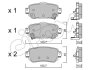 NISSAN Гальмівні колодки задн.Qashqai 13- CIFAM 822-1011-0 (фото 1)