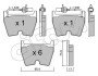 VW гальмівний колодки передні Phaeton 02-, AUDI, LAMBORGHINI CIFAM 822-1043-0 (фото 1)
