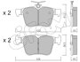 VW Тормозн.колодки задн.Audi A3,Golf VII,Touran 12- CIFAM 822-981-0 (фото 1)