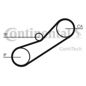 Ремiнь ГРМ Contitech CT1042