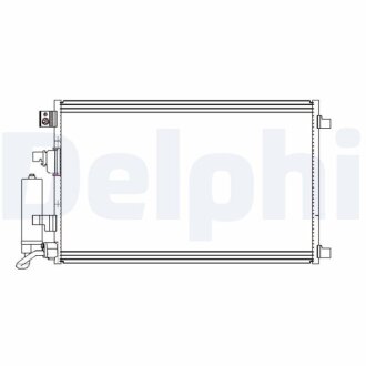 Конденсер кондиціонера Delphi CF20312