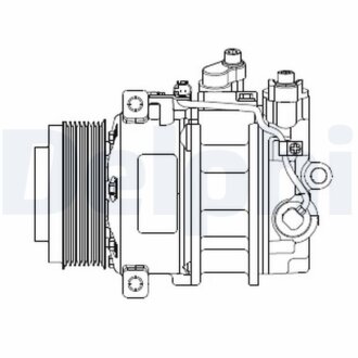 DB компресор кондиціонера 164,/X 164,W2513.0/4.0CDI 06- Delphi CS20378