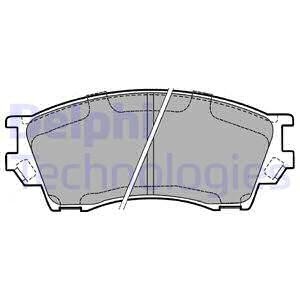 MAZDA гальмівні колодки передн.Xedos 9 93- Delphi LP1063