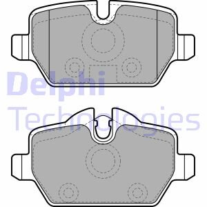 BMW гальмівні колодки задн.E87(1-serie), E90(3-serie) Delphi LP1924 (фото 1)
