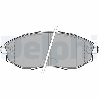 CHEVROLET гальмів.колодки передн. Epica 06- Delphi LP2183