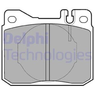 DB гальмівні колодки передн.W123 79-85,W126 85-91 Delphi LP221