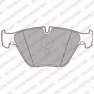 BMW колодки гальм.передн.5 F10 525/535,6 Gran Coupe,7 F01 730 10- Delphi LP2245