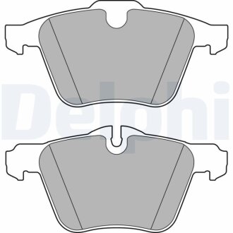 JAGUAR колодки гальм. передн. F-Type 3,0 12-, XF 2,0 12- Delphi LP2766