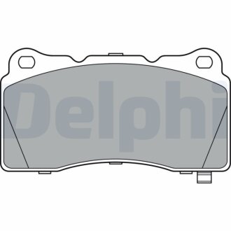 TESLA гальмівні колодки передн.Tesla S 12-,Cadillac,Ford (з ма Brembo) Delphi LP3362