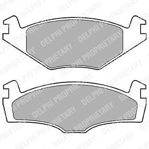 VW гальмівні колодки передн.PoloSeat Cordoba/Ibiza,Skoda Felicia Delphi LP979