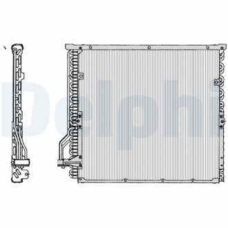 Конденсер кондиціонера Delphi TSP0225014