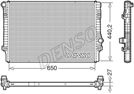 Радіатор охолоджування DENSO DRM32049 (фото 1)