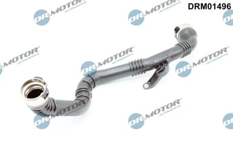 Повітряний патрубок турбонагнітача пластиковий без фітингів DR.MOTOR DRM01496