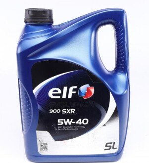 Олива моторна Evolution 900 SXR 5W40 (5 Liter) ELF 213913