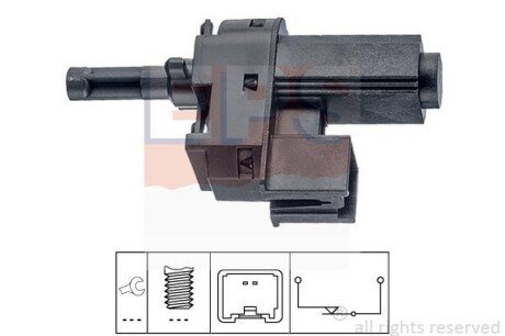 FORD вимикач STOP-сигналів B/C/S-Max, Fiesta, Focus, Mondeo, Kuga, 02- EPS 1.810.221