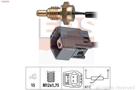 FORD датчик температури води C-Max, Focus, Transit, 1,8D 99-. EPS 1.830.295