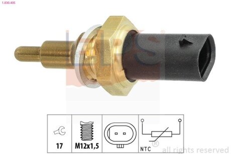 BMW Датчик температури охолоджувальної рідини 1 (F20) 15-19, 3 (E90) 06-11, 5 (F10) 10-16 EPS 1.830.405