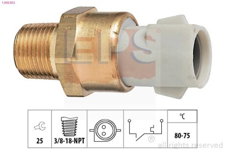 FORD датчик включення вентилятора радіатора Escort,Fiesta -90 EPS 1.850.052