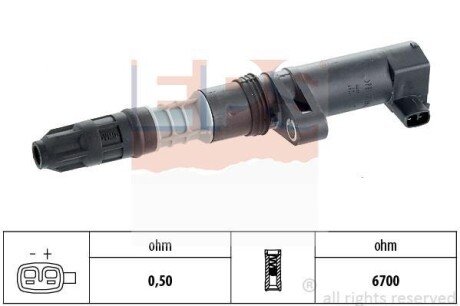 RENAULT котушка запалювання Clio,Logan,Kangoo,Laguna 1.4-1.8 99- EPS 1.970.432