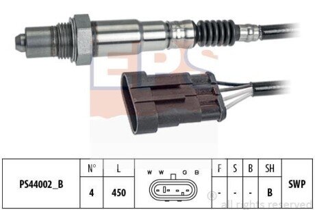 Лямбда-зонд (4 конт.) FIAT Doblo 1,6 01- EPS 1.998.242