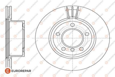 8708309198 ДИСК ГАЛЬМ?ВНИЙ EUROREPAR 1618888380 (фото 1)