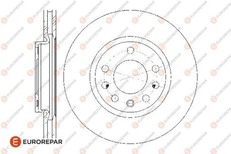 Диски гальмівні (к-т 2 шт) EUROREPAR 1676009680