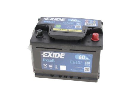 Стартерна батарея (акумулятор) EXIDE EB602