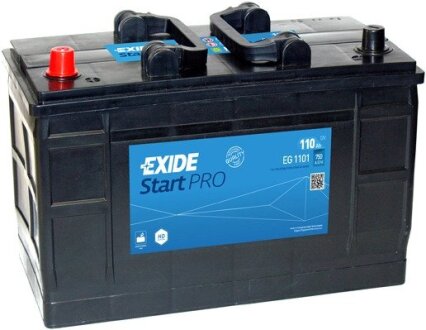 Стартерна батарея (акумулятор) EXIDE EG1101