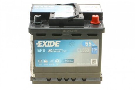 Стартерна батарея (акумулятор) EXIDE EL550