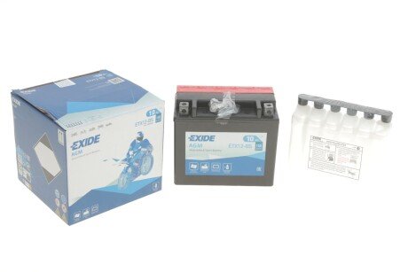 Стартерна батарея (акумулятор) EXIDE ETX12-BS