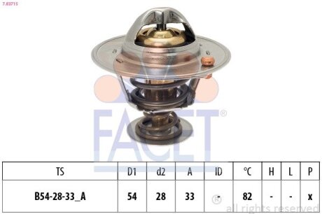 Термостат FACET 7.8371S (фото 1)