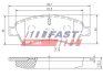 Колодки гальмівні Citroen Berlingo 08 Перед Без Датчика FAST FT29519 (фото 1)